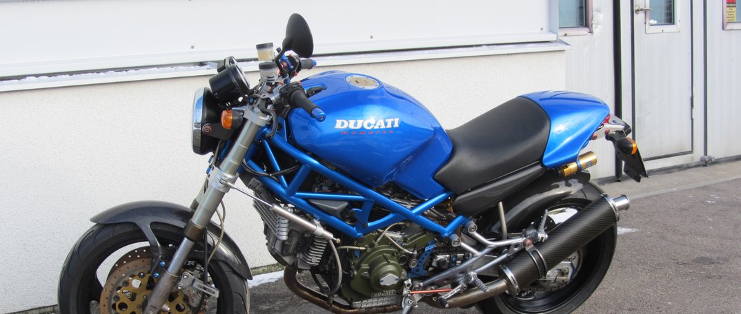Ducati Monster Candy Blue