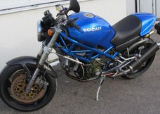 Ducati monster candy blue